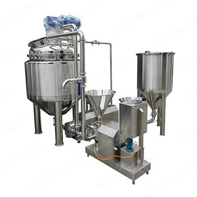 500L Tanc Mayonnaise Xanthan Gum Mixnig